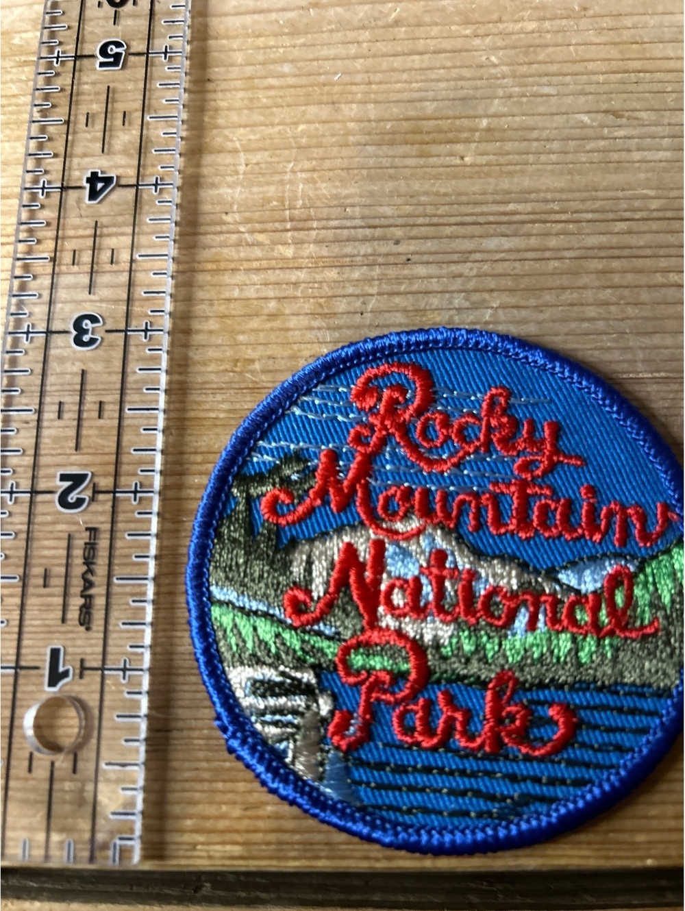 Rocky Mountain National Park Embroidered Patch